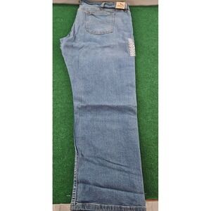 George Relaxed Fit Mens Light Wash Denim Jeans‎ Size 44x30 NWT